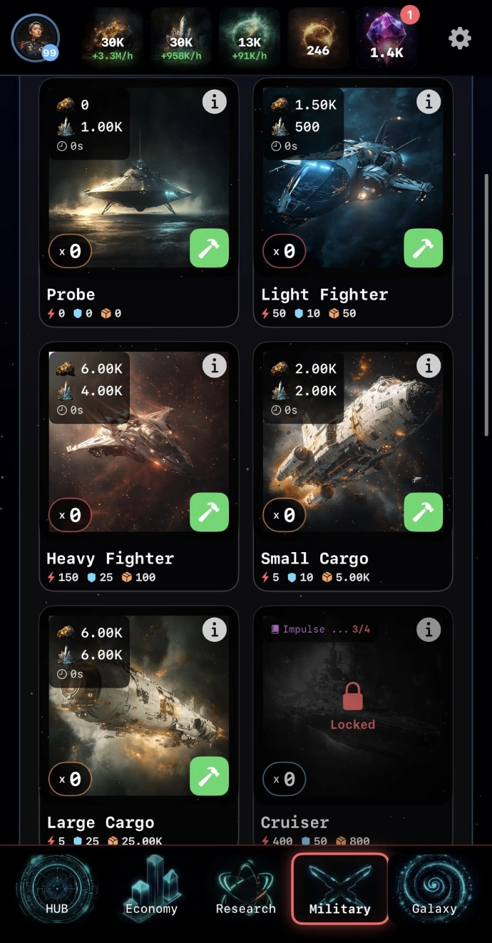 Screenshot — Research